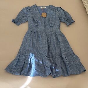 Boden, Denim Dress, Size 2